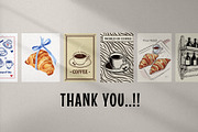 Coffee Wall Art Print, a Wallpaper Graphic by Helospace (Thumbnail 10 of 10)