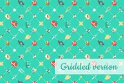Medical flat seamless pattern, a Pattern Graphic by Vectorikart (Thumbnail 2 of 3)