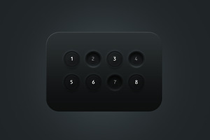 Interface Control Panels- Mega UI V1