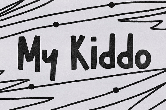 My Kiddo Font preview 5