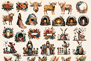 SURREAL EASTER BIBLICAL CLIPART PACK, a Person Illustration by Daring Digies (Thumbnail 6 of 10)
