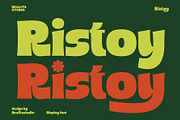 Ristoy - Bold Display Sans, a Sans Serif Font by dealitastudio (Thumbnail 2 of 14)