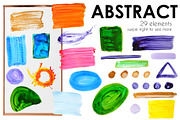 Abstract watercolor painted, a Texture Graphic by Big Bundles Shop (Thumbnail 2 of 4)