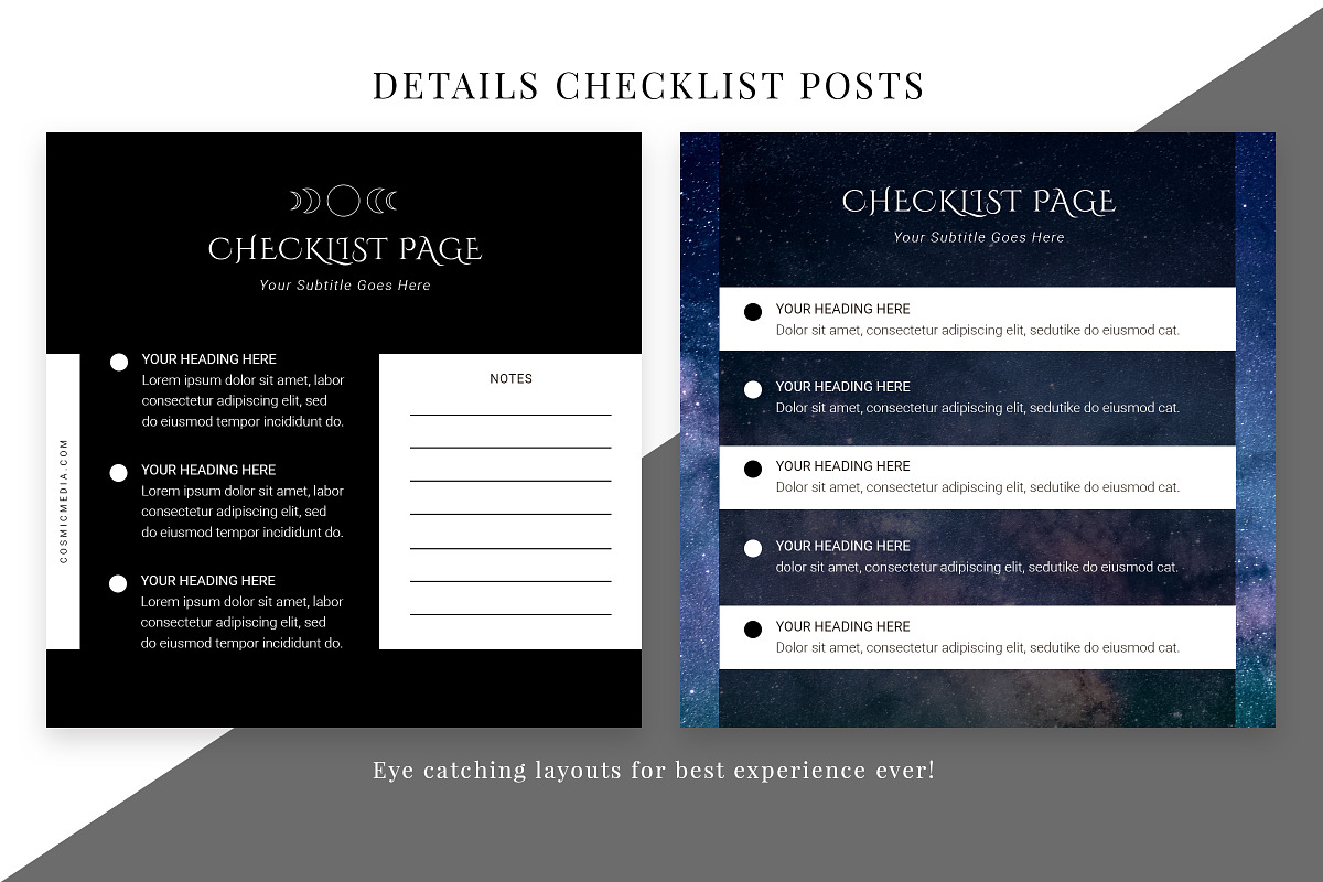 COSMIC - Engagement & Branding Pack, a Social Media Template by Typography Prime (Photo 15 of 16)