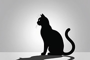 Whiskered Elegance – Cat Set, an Illustration by Creativeshirt (Thumbnail 6 of 7)
