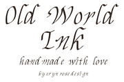 Old World Ink, a drawn medieval font, a Script Font by Eryn Rose Design (Thumbnail 12 of 12)