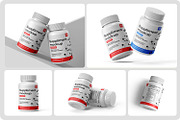 Medical Supplement Bottle Mockup, a Packaging Mockup by Ram Studio LLC (Thumbnail 4 of 15)