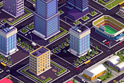 Cartoon Low Poly Town City Pack, an Environmental 3D Model by Anton Moek (Thumbnail 8 of 11)