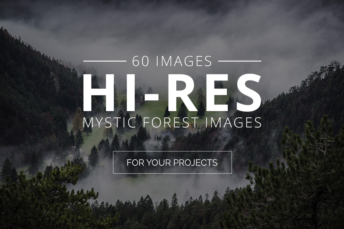 Mystic Forest Photo Pack - 60 Images, a Templates & Theme by Dreamy Pixel (Photo 5 of 5)