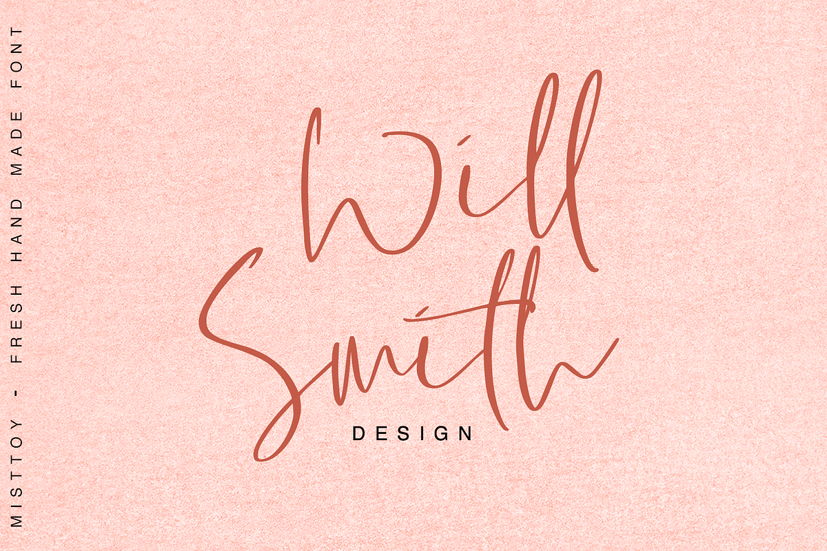 Misttoy Script, a Script Font by Quothron (Photo 3 of 8)