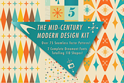 Midcentury Modern Retro Design Kit, a Pattern Graphic by Pacific Modern Art (Thumbnail 1 of 89)