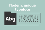 Forta 2.0 Modern unique typeface, a Sans Serif Font by creativehands (Thumbnail 2 of 10)