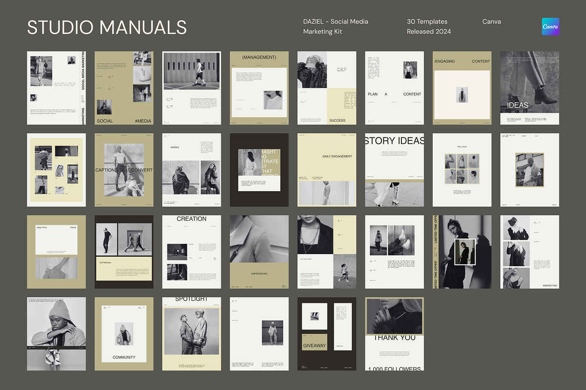 DAZIEL – Social Media Marketing Kit, a Social Media Template by Studio Manuals (Photo 8 of 8)