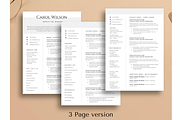 Word resume & cover letter template, a Resume Template by Climbwithelevator (Thumbnail 3 of 10)