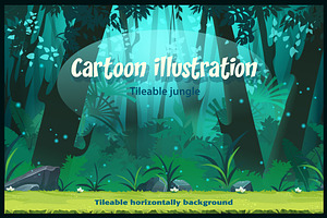Tileable jungle