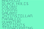 Astral Deco, a Font by Studio Bayley (Thumbnail 3 of 6)
