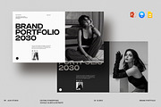 Brand Portfolio Presentation, a Presentation Template by Alvi-Studio (Thumbnail 1 of 10)
