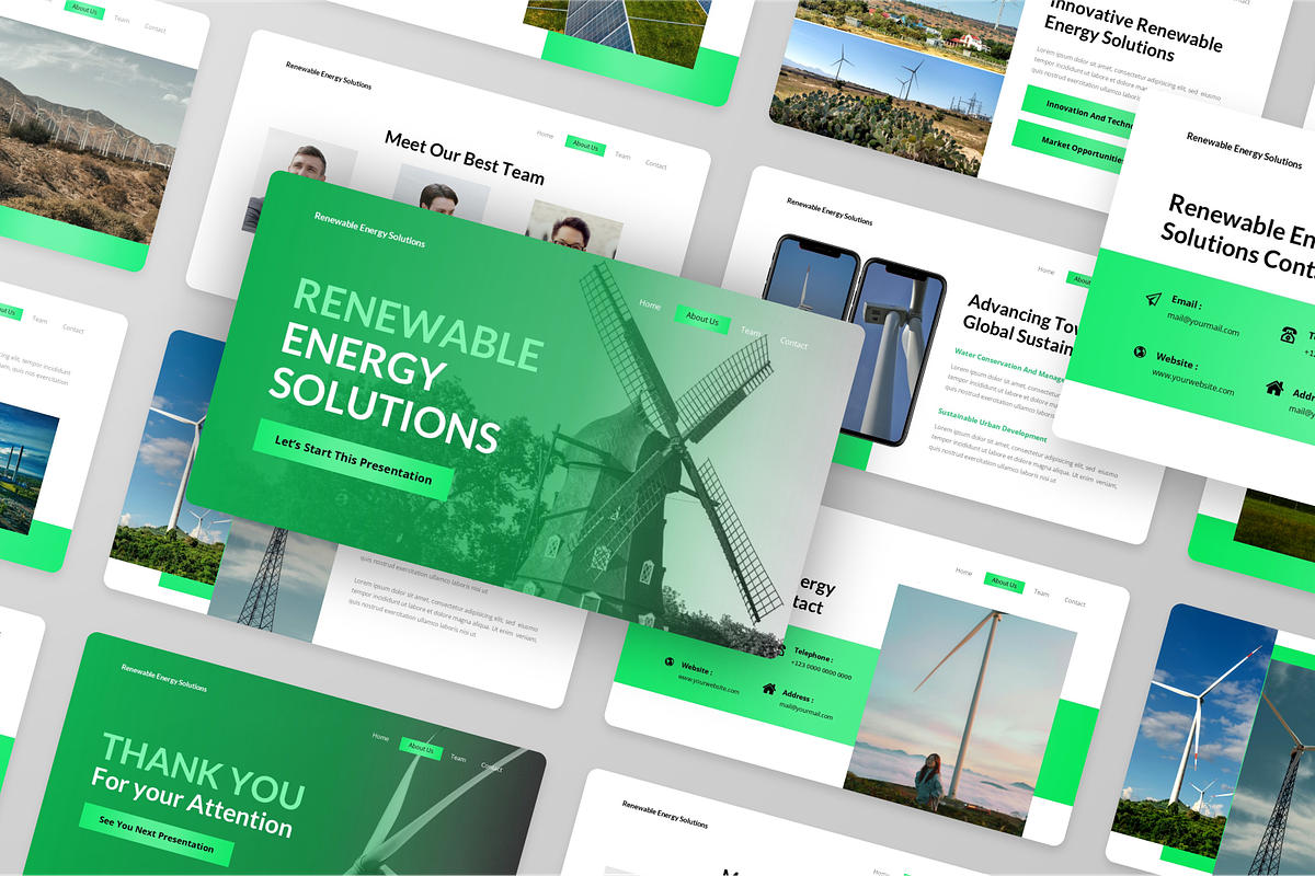 Renewable Energy Solutions Keynote, a Presentation Template by Annora Studio (Photo 5 of 5)