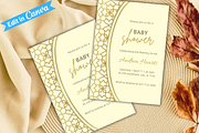 Baby Shower Invitation Template, an Invitation Template by SimoDigitalArt (Thumbnail 4 of 9)