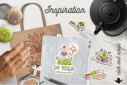 Do yoga, an Illustration by Steshnikova (Thumbnail 6 of 7)