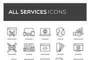 Most Essential Services Icons, an Icon by DeepDesign (Thumbnail 2 of 6)