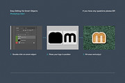 Wood Pin Badge Mockup, a Product Mockup by Mokr (Thumbnail 12 of 12)