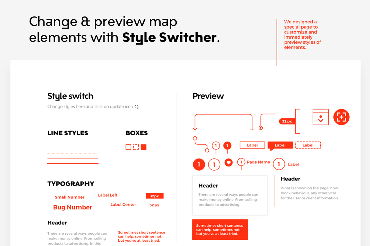 Guidy. Flowmaps & Annotations Kit, an UI Kit Template by Belkin by Design (Photo 11 of 11)