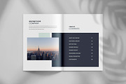 Company profile brochure template, a Brochure Template by Tanmoy Topu (Thumbnail 3 of 12)