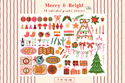 Merry & Bright. Christmas Collection, a Seasonal Illustration by Olya Haifisch (Thumbnail 5 of 12)
