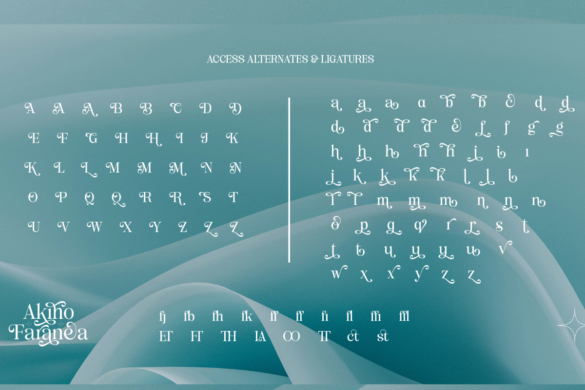 Akiho Faranea - Serif Display Family, a Serif Font by Differentialtype (Photo 9 of 11)