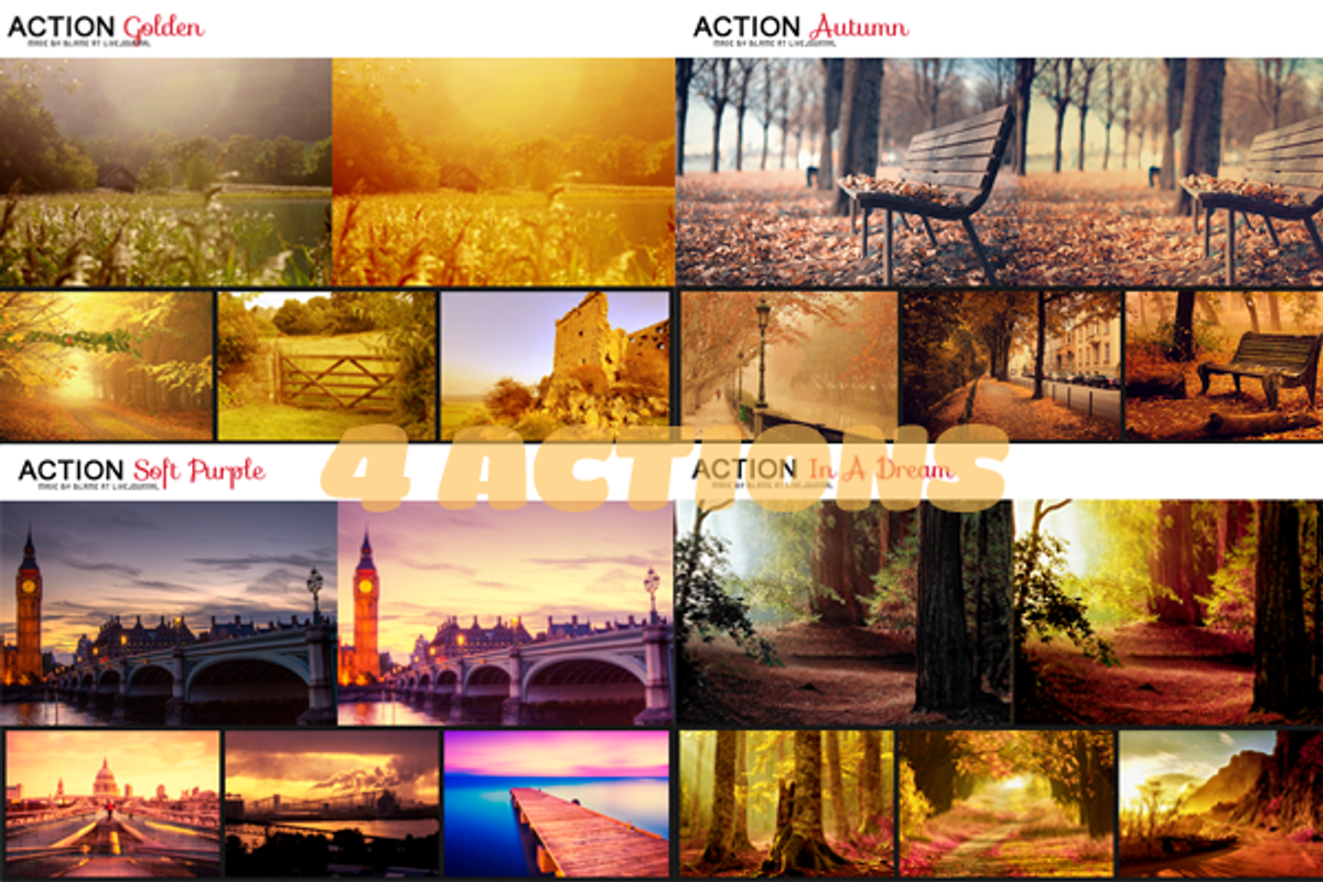 4 Actions, a Brushes & More by whenlovefalls