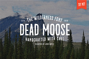Dead Moose, a Handwritten Font by Dead Moose Studio (Thumbnail 1 of 12)
