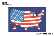 United States of America Map, an Education Illustration by AnkaDrozd (Thumbnail 3 of 9)