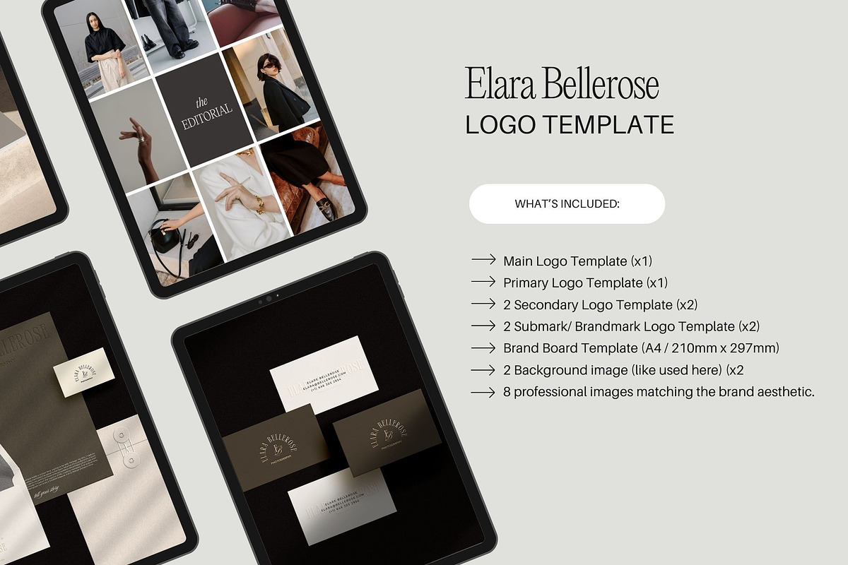 Photographer Canva Logo Template, a Branding & Logo Template by Studio Witzenhausen (Photo 3 of 9)