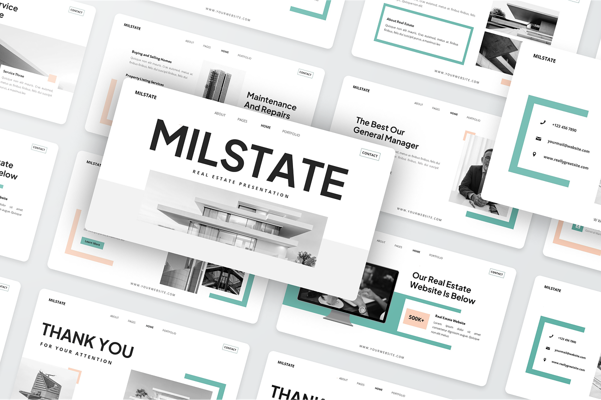Real Estate Presentation Keynote, a Presentation Template by SquidPixey (Photo 6 of 6)