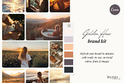 Golden Hour Brand Kit Vol 2, a Branding & Logo Template by The Brand Alchemists (Thumbnail 1 of 10)