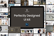 Louca UI Kit, an UI Kit Template by Middltone (Thumbnail 1 of 9)