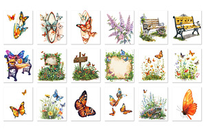 Summer Butterfly Png 65 Graphics