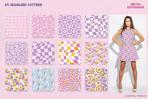 90s-Y2K Graphic Pattern Collection