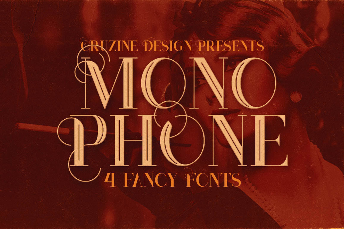 SALE Bundle 249 Fonts & 414 Logos, a Font by Cruzine (Photo 24 of 58)