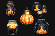 Halloween String Light PNG Overlays, an Object Graphic by PixelJungle (Thumbnail 6 of 6)
