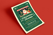 Modern Cute Christmas Market Flyer, a Flyer Template by VectorVactory (Thumbnail 3 of 3)