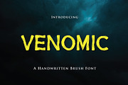 Venomic, a Font by JprintStudio (Thumbnail 1 of 6)