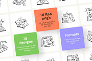 Board Game Doodle, an Outline Icon by Vectors Market (Thumbnail 6 of 8)