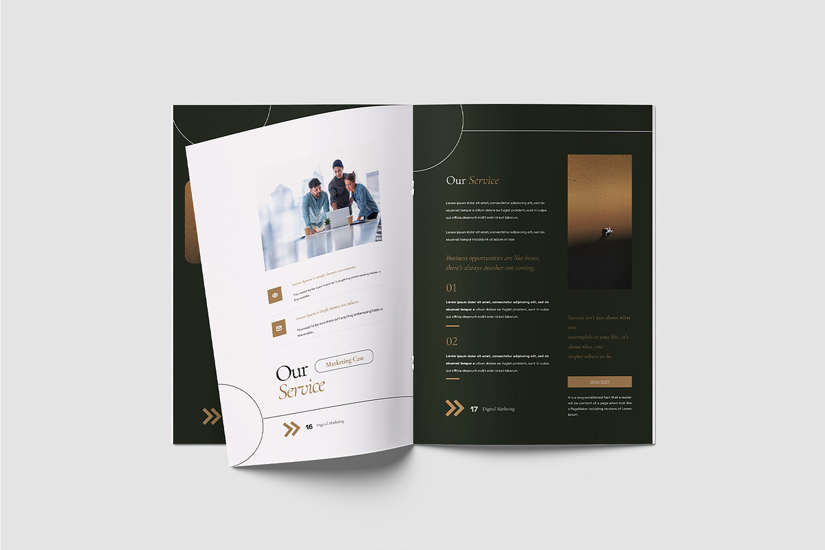 Project Digital Marketing Template, a Brochure Template by TMint Play (Photo 6 of 8)