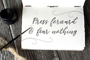 Hawthorne Script, a Script Font by Every Tuesday (Thumbnail 7 of 11)