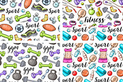 Fitness and Sport Design Kit, a Sport Illustration by Artspace (Thumbnail 2 of 3)
