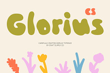 CS Glorius – Etchy Font