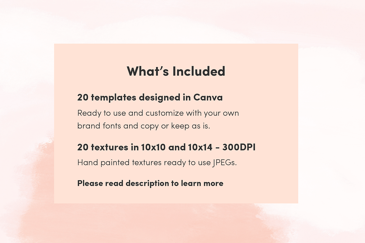 Feminine Boho Instagram Templates, a Social Media Template by Forth and Wild (Photo 2 of 9)