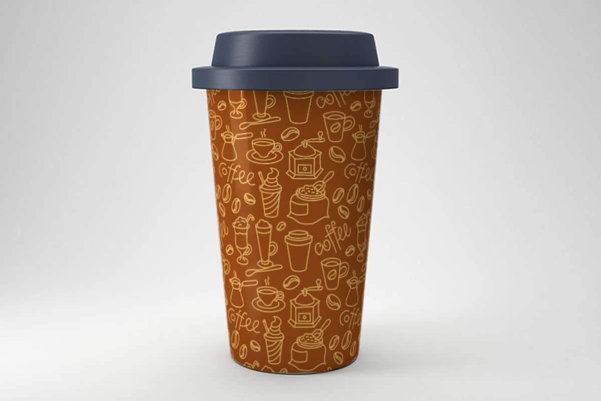 Coffee Patterns set, a Pattern Graphic by Oleg Tokarev Art (Photo 2 of 5)